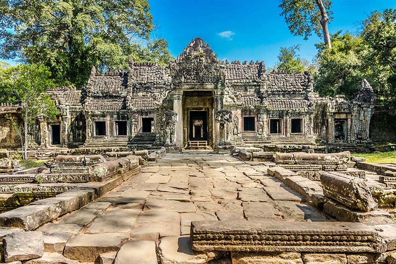 Preah Khan temples - cambodia temples